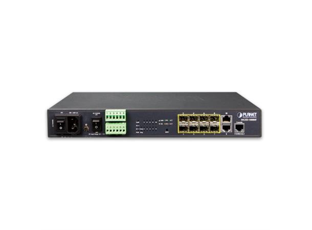 Planet Switch  8-p 8xSFP 2xGigabit L2/L4 Managed Metro Ethernet Switch (AC+ 