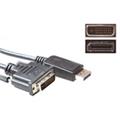 ACT DisplayPort - DVI Kabel -  1,0 m Videokilde: DP++
