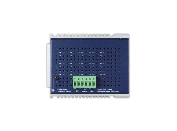 Planet Switch 5-p Gigabit 4xPoE+ L2 Industri IP30 DIN RPS B120W,DC 24v Ut 