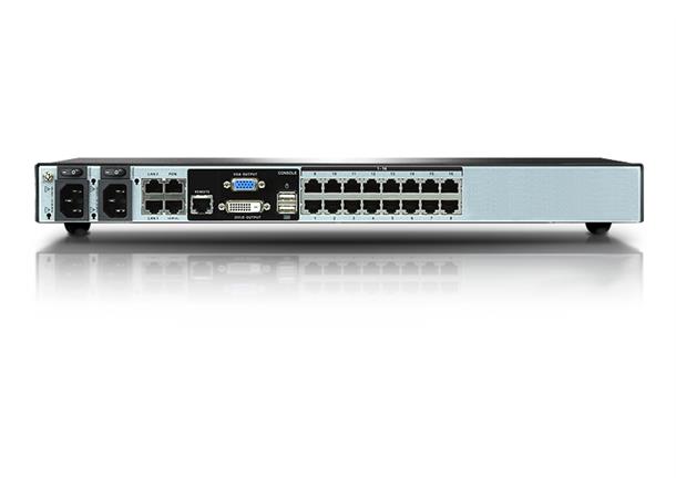 Aten KVM-IP Switch 16-Port Cat5 1x Local, 2x IP, VM 