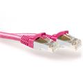 SFTP Patch Cat.6A -  20 m Rosa Snagless 500MHz 26AWG PIMF