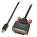 Lindy MiniDP - DVI Kabel - 2,0 m MiniDisplayPort til DVI