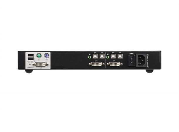 Aten Secure KVM Switch 2pUSB DVI Single Display NIAP PP 3.0 