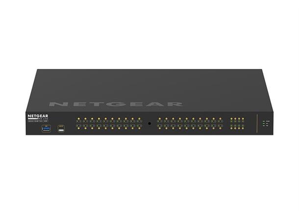 Netgear AV Line M4250-40G8F-PoE+ 40x1G PoE+ 480W 8xSFP Managed Switch 