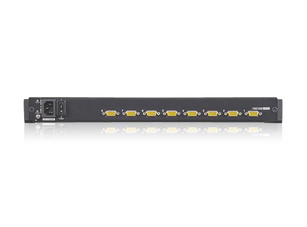 Aten Rack Konsoll 19" Slideaway 2-USB/ VGA Single Rail 
