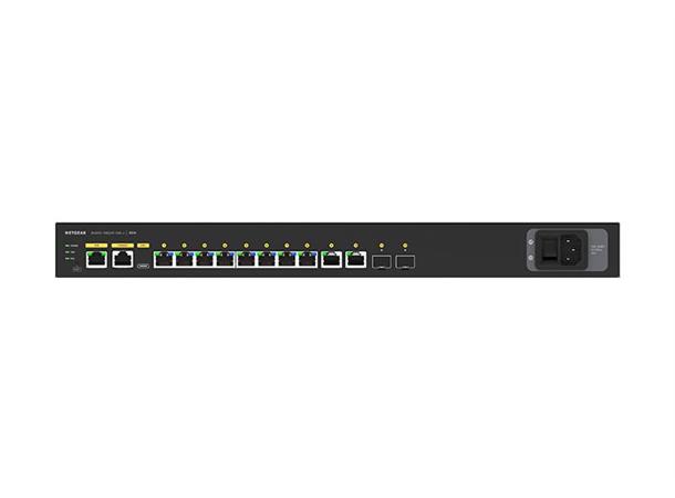 Netgear AV Line M4250-10G2F-PoE++ 8x1G PoE+ 720W 2x1G 2xSFP Managed Switch 