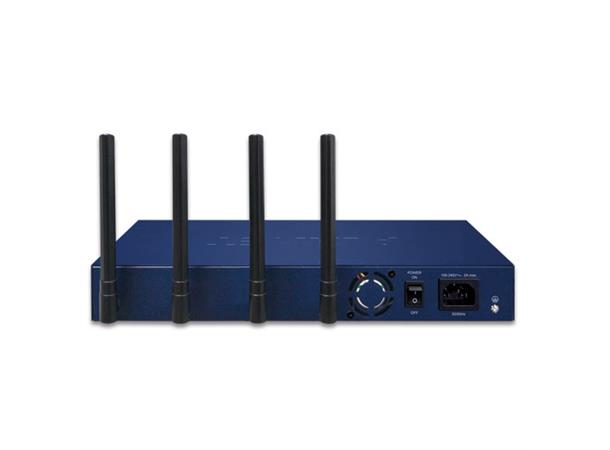Planet VPN 4-p WiFi 6 Router AC1200 PoE+ 802.3at Security AP Control Dual WAN SPI 