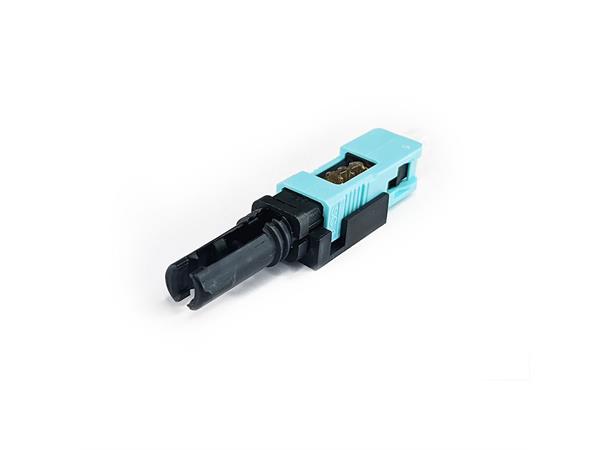 SCP MM OM3/OM4 Fiber kobling 250µm/900µm/ 2mm Aqua - 1 stk 