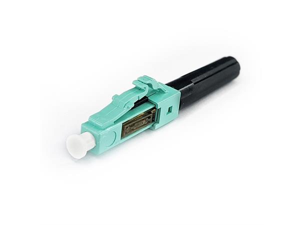 SCP MM OM3/OM4 Fiber kobling 2mm duplex Aqua - 1 stk 