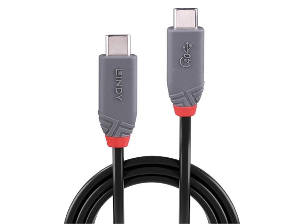 Lindy Kabel USB4 C-C 5A - 0,8 m USB 4 40Gbps 5A 100W 