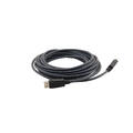 Kramer DisplayPort Kabel -  0,3 m Flex 30 AWG Sort
