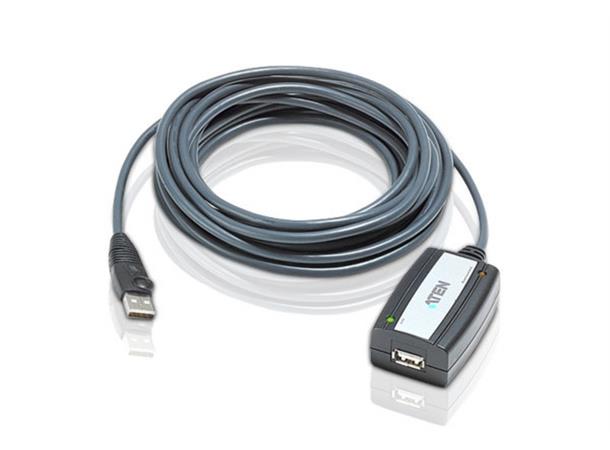 Aten USB2 Kabel A-A -  5,0 m Aktiv skjøt Extender Aktiv skjøtekabel