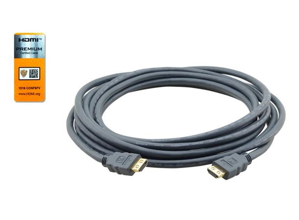 Kramer HDMI High-Speed -  0,9 m HDMI Kabel 28AWG Sort 4K 