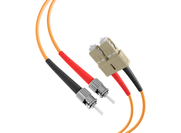 Fiberpatch 62,5/125 SC-ST -  2,0 m LSZH Multimode Duplex OM1 Orange 