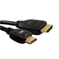 SCP HDMI High-Speed HEC -  7,6 m HDMI Kabel m/Ethernet Sort 4K