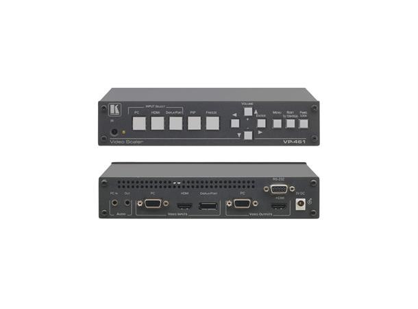 Kramer ProScale  3-Input PP DP HDMI VGA Audio RS232 IR PIP 