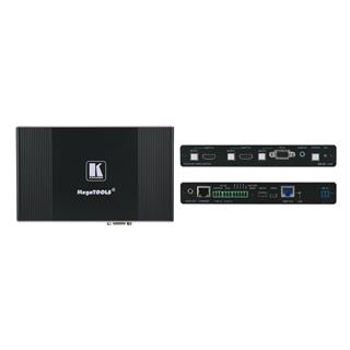 Kramer Switch 2xHDMI 1xVGA Auto HDBT 10Gbps Step-In IP RS232 A-De/Embed