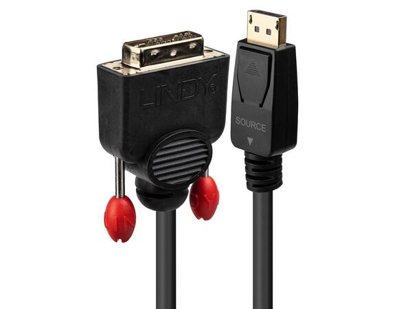 Lindy Displayport >  DVI Kabel - 5 meter Passiv 