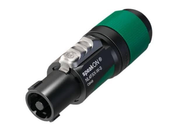 Neutrik SpeakON 4-pin Skru SpeakON 30A RMS 