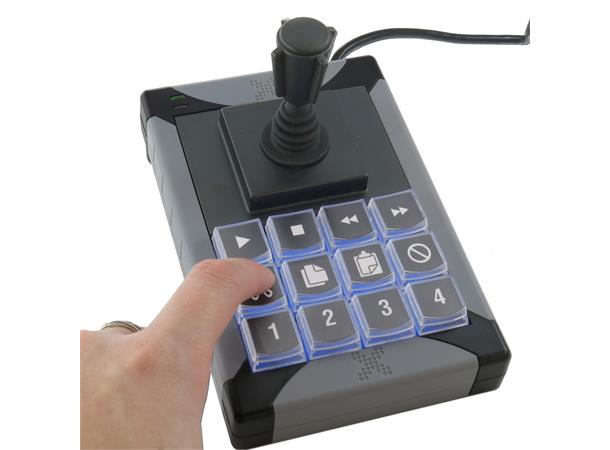 X-Keys 12 + Joystick USB with X, Y, and Z axis -->PTZ control 