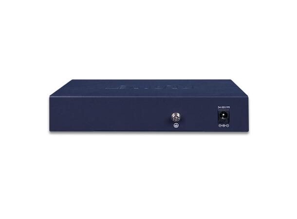 Planet Switch  6 x Gigabit 4 x PoE+ Desktop 55W Ekstern PSU 