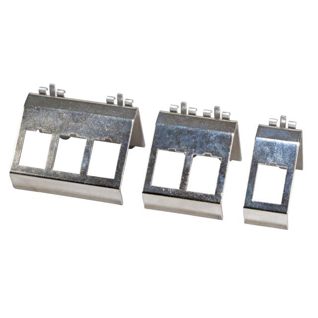 EFB 1 x Keystone Holder DIN Rail Metall Leteng AS