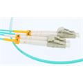 Fiberpatch 50/125 LC-LC -  2 m LSZH Multimode Duplex OM3 Aqua