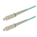 Fiberpatch 50/125 SC-SC -  1 m LSZH Multimode Simplex OM3 Aqua