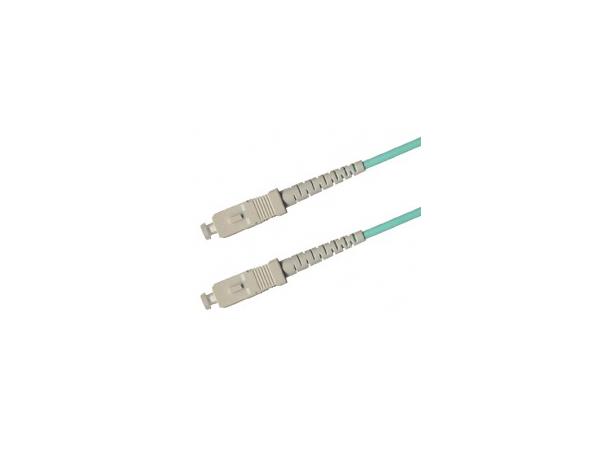 Fiberpatch 50/125 SC-SC -  5 m LSZH Multimode Simplex OM3 Aqua 