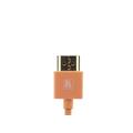 Kramer HDMI High-Speed HEC -  0,9 m Pico HDMI Kabel m/Ethernet Orange 4K