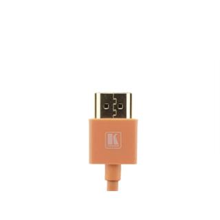 Kramer HDMI High-Speed HEC -  0,9 m Pico HDMI Kabel m/Ethernet Orange 4K