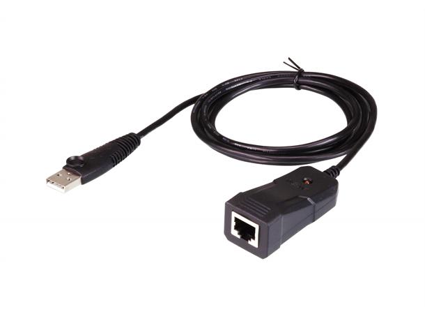 Aten Konverter USB - 1xRS232 USB til 1xRS232 RJ45 Plugg 1,2m