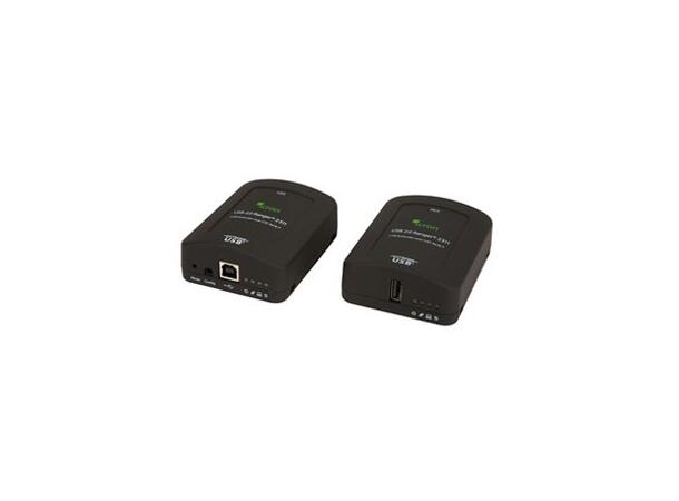 Icron USB-extender - Ranger 2311 USB 2 - CAT 100m - Power RX eller TX