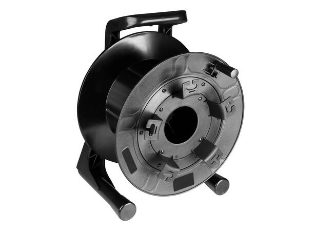 AH Lightweight Cable Drum Brems, Avtagbar kabelguide, Sort 