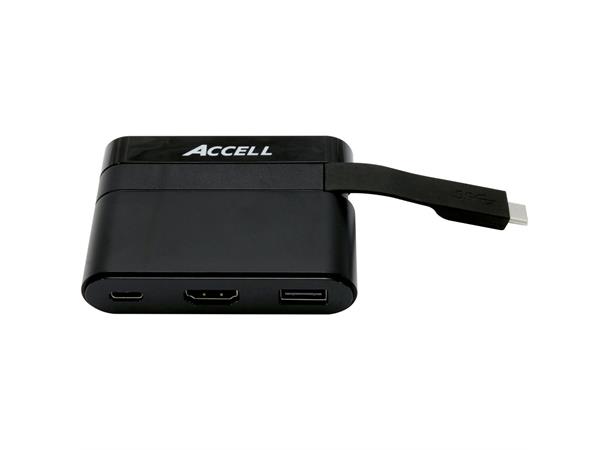 Accell Docking Station USB-C Mini HDMI2 USB2 USB-C