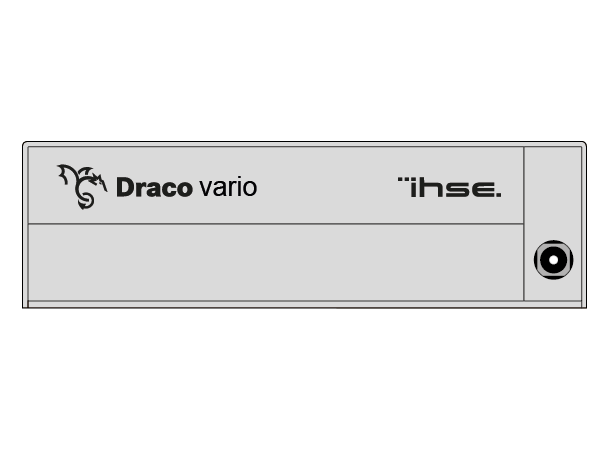 IHSE Draco Vario Chassis 2 Cards Draco Vario Chassis (2-Card), External 