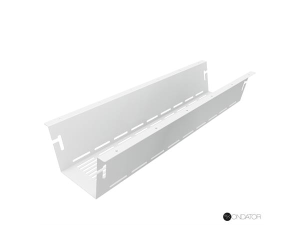 Kondator Axessline - Kabelhylle Strøm L670 x 220mm Hvit