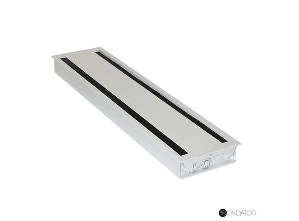 Kondator Axessline Duo 60 L610 x B148mm Hvit