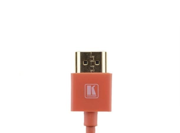 Kramer HDMI High-Speed HEC -  1,8 m Pico HDMI Kabel m/Ethernet Rød 4K 