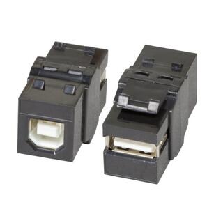EFB USB2.0 Keystone USB A-B Snap-in Keystone Sort