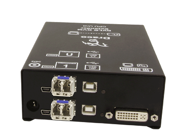 IHSE Draco Compact Tx DVI-D 2 x USB 2.0 Fiber 