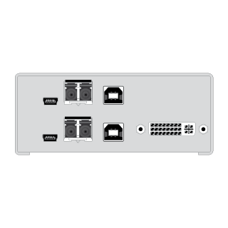 IHSE Draco Compact Tx DVI-D 2 x USB 2.0 Fiber