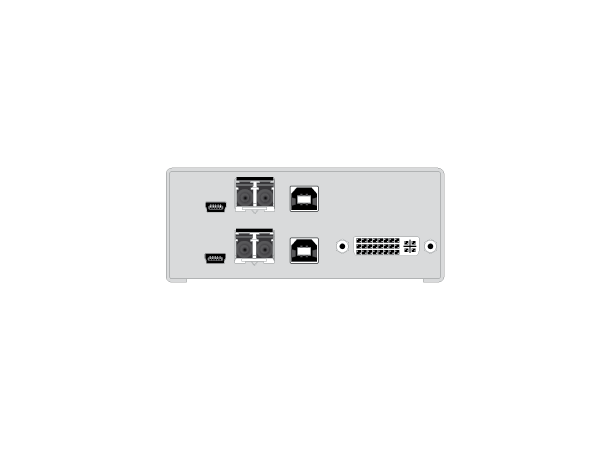 IHSE Draco Compact Tx DVI-D 2 x USB 2.0 Fiber 