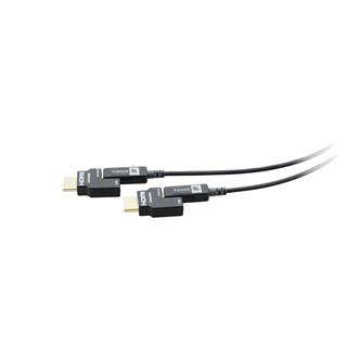 Kramer HDMI Hybridkabel -  70 m LSZH UHD HDMI Fiber/Kobber HDCP2.2 Sort Detach