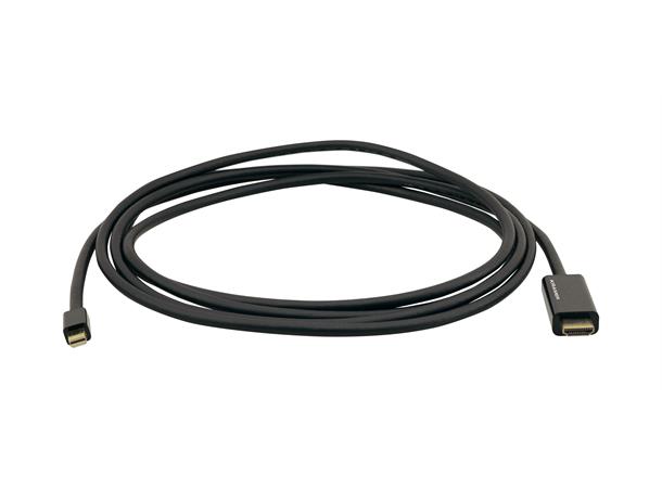 Kramer MiniDP > HDMI 4K Kabel -  0,9 m 4K@60 (4:4:4) HDCP 2.2 