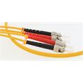 Fiberpatch 9/125 ST-ST -  1,0 m LSZH Singlemode Duplex OS1/OS2 Gul