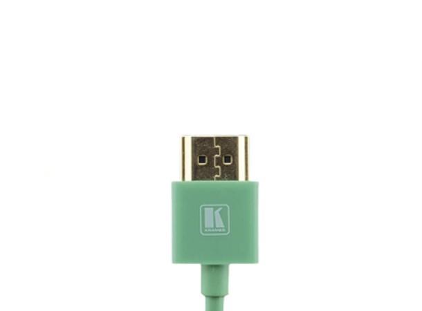 Kramer HDMI High-Speed HEC -  3,0 m Pico HDMI Kabel m/Ethernet Grønn 4K 