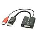 Lindy Adapter DVI-D > DisplayPort Videokilde: DVI-D