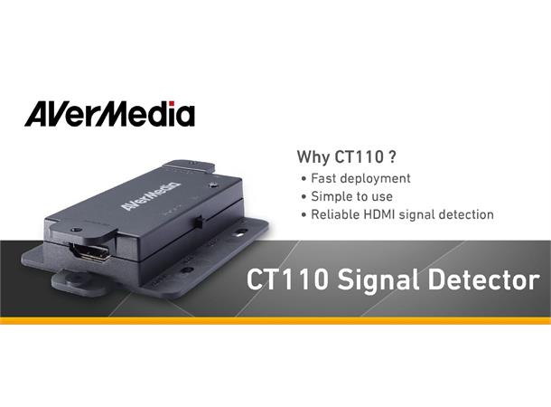 AVerMedia HDMI Signal Detector HDMI Signalnivåtester 1080i