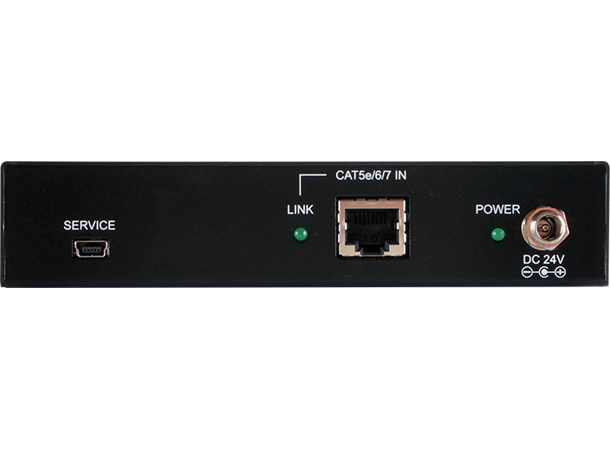 Cypress CAT5e/6/7 Repeater 24V PoC and HDMI Bypass Output HDCP DVI 